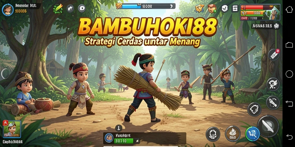 Tampilan gameplay BAMBUHOKI88 yang mendebarkan dan penuh strategi.