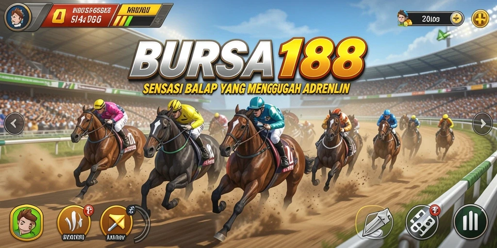 Gameplay BURSA188 yang menegangkan dan mendebarkan di lintasan balap.