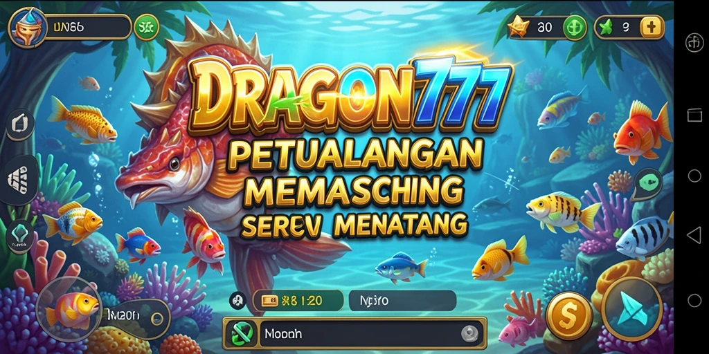 Pengalaman menangkap ikan yang mendebarkan dalam DRAGON777.