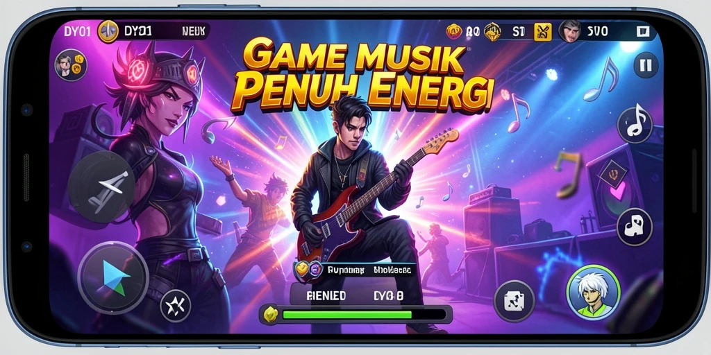 Tampilan gameplay DY01 yang enerjik dan interaktif.