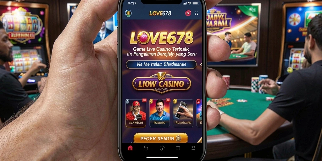Gameplay Live Casino yang menarik dan interaktif di LOVE678.