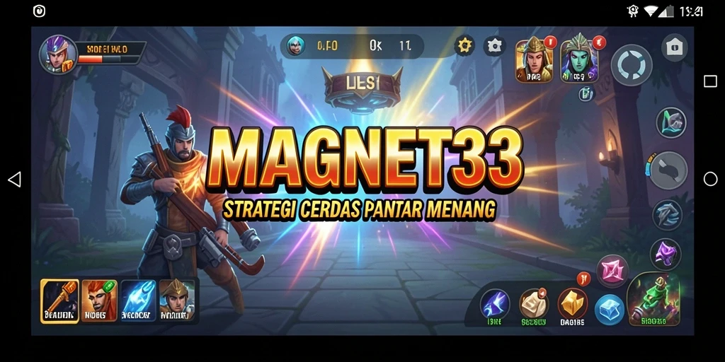 Antarmuka gameplay MAGNET33 yang menarik dan penuh strategi.