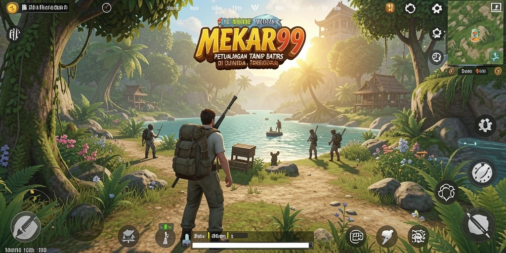 Tampilan gameplay <strong>MEKAR99</strong> yang menakjubkan di dunia Open World.