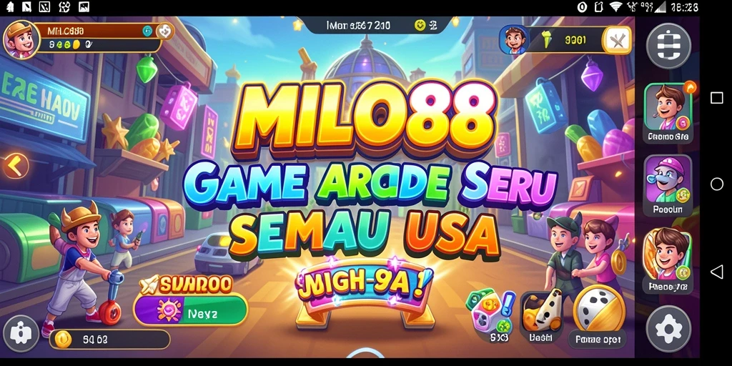 Screenshot gameplay <strong>MILO88</strong> menampilkan aksi seru dari permainan Arcade.