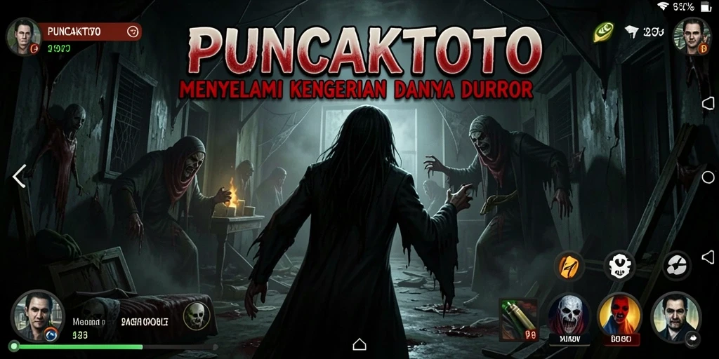 Gameplay menyeramkan dalam PUNCAKTOTO yang penuh ketegangan.