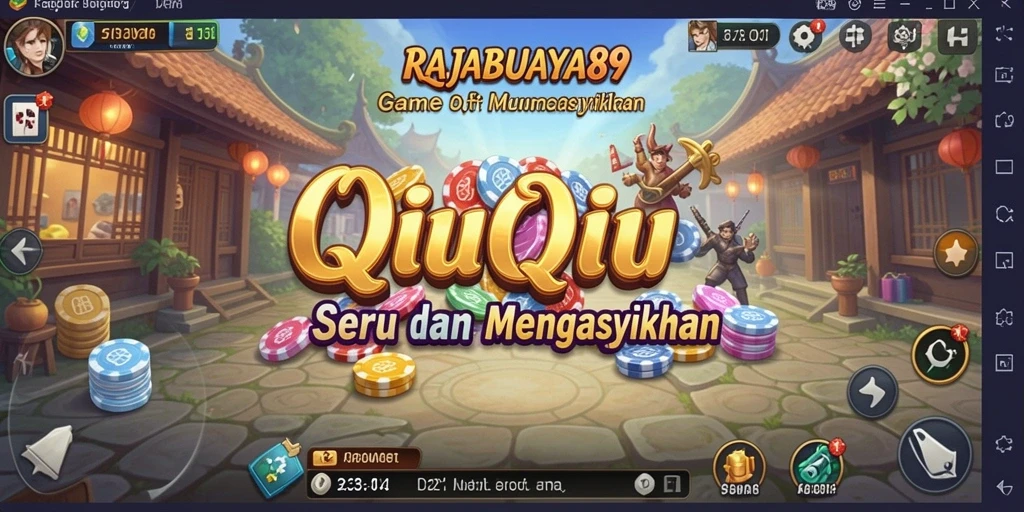 Tampilan gameplay seru RAJABUAYA89 dengan teman-teman.