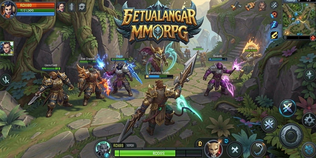 Tampilan gameplay RDI88 yang menakjubkan dan penuh aksi.