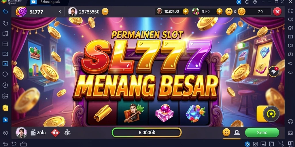 Gameplay SL777 yang mendebarkan dengan berbagai tema slot menarik.