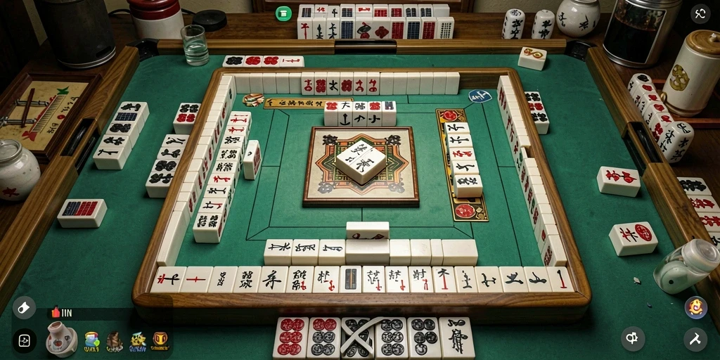 Tampilan screenshot WIN199 menampilkan gameplay Mahjong yang menarik dan menantang.